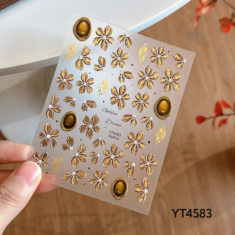 Devil's Flower Nail Stickers